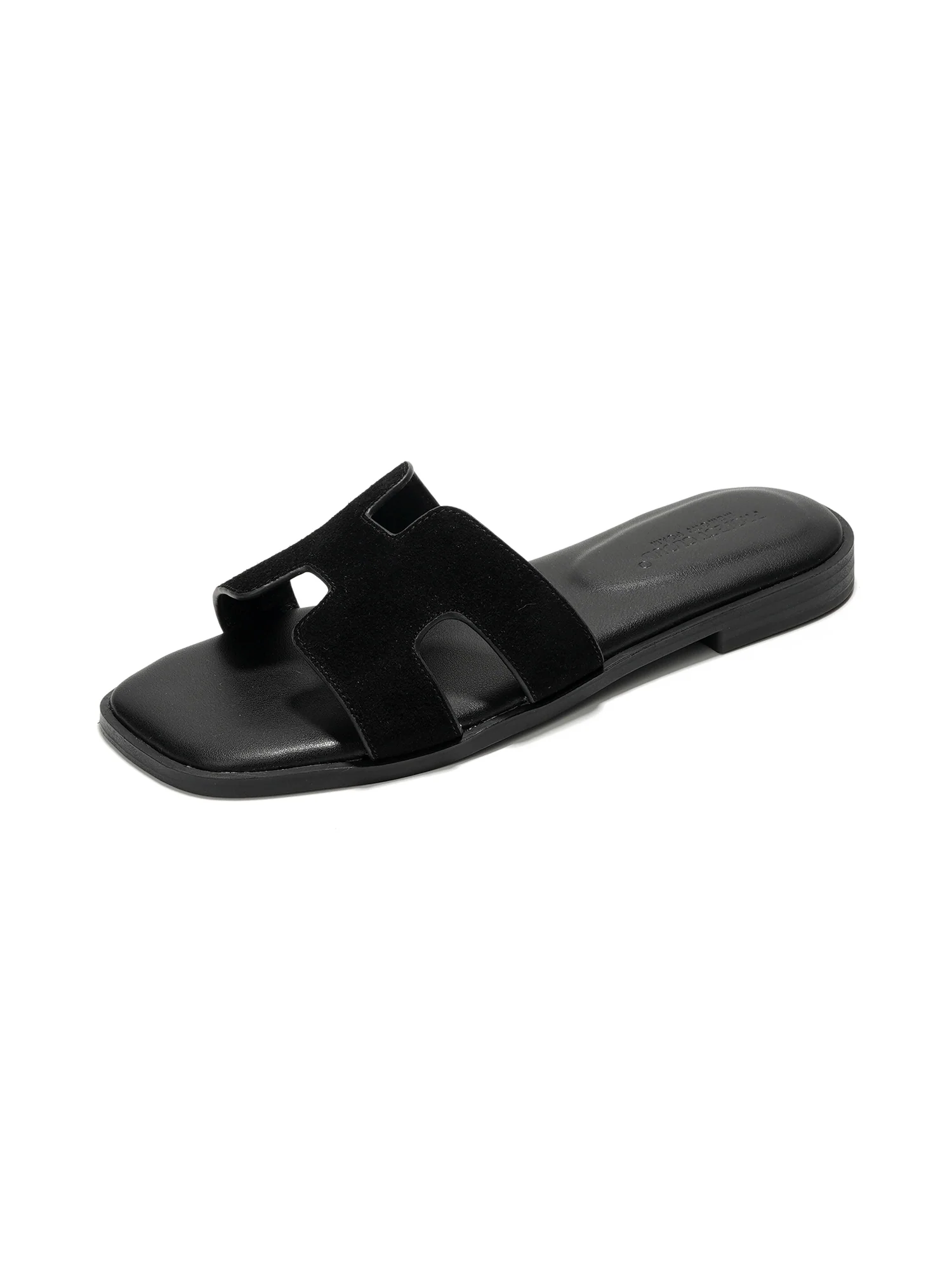 Project Cloud Women's | Genuine Leather Flat Summer Sandals | Memory Foam | Lightweight | Non-Slip - Jannel - Image 65