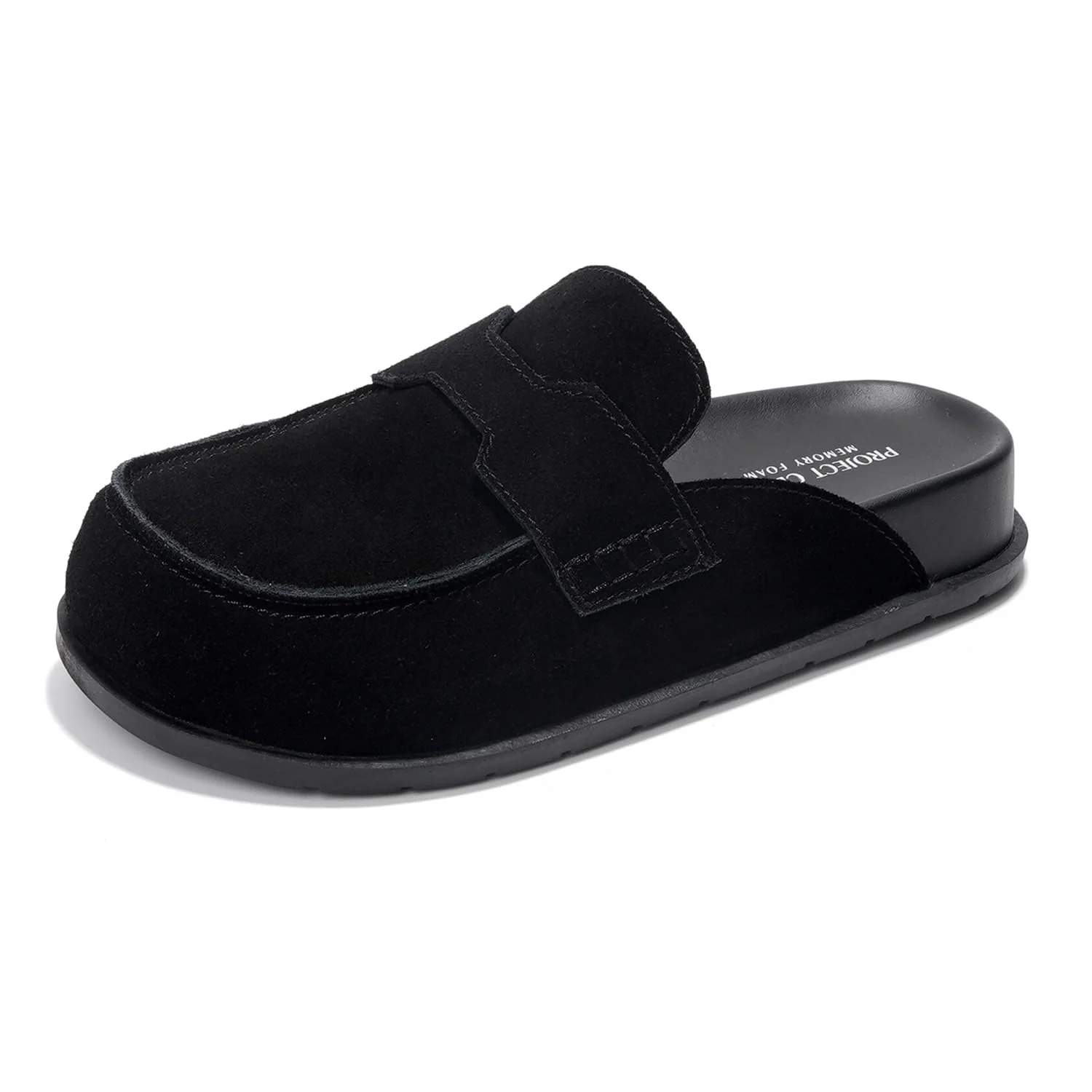 Project Cloud Women's | Genuine Suede Clogs | Plush and Soft Insole | Arch Support | Lightweight | Non-Slip - Foamy - Image 32