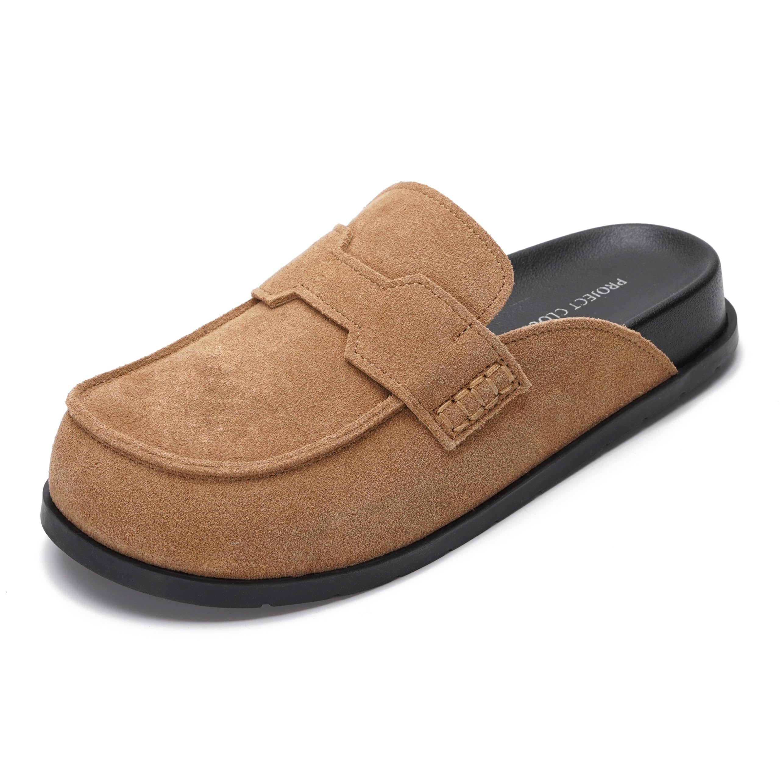 Project Cloud Women's | Genuine Suede Clogs | Plush and Soft Insole | Arch Support | Lightweight | Non-Slip - Foamy - Image 50