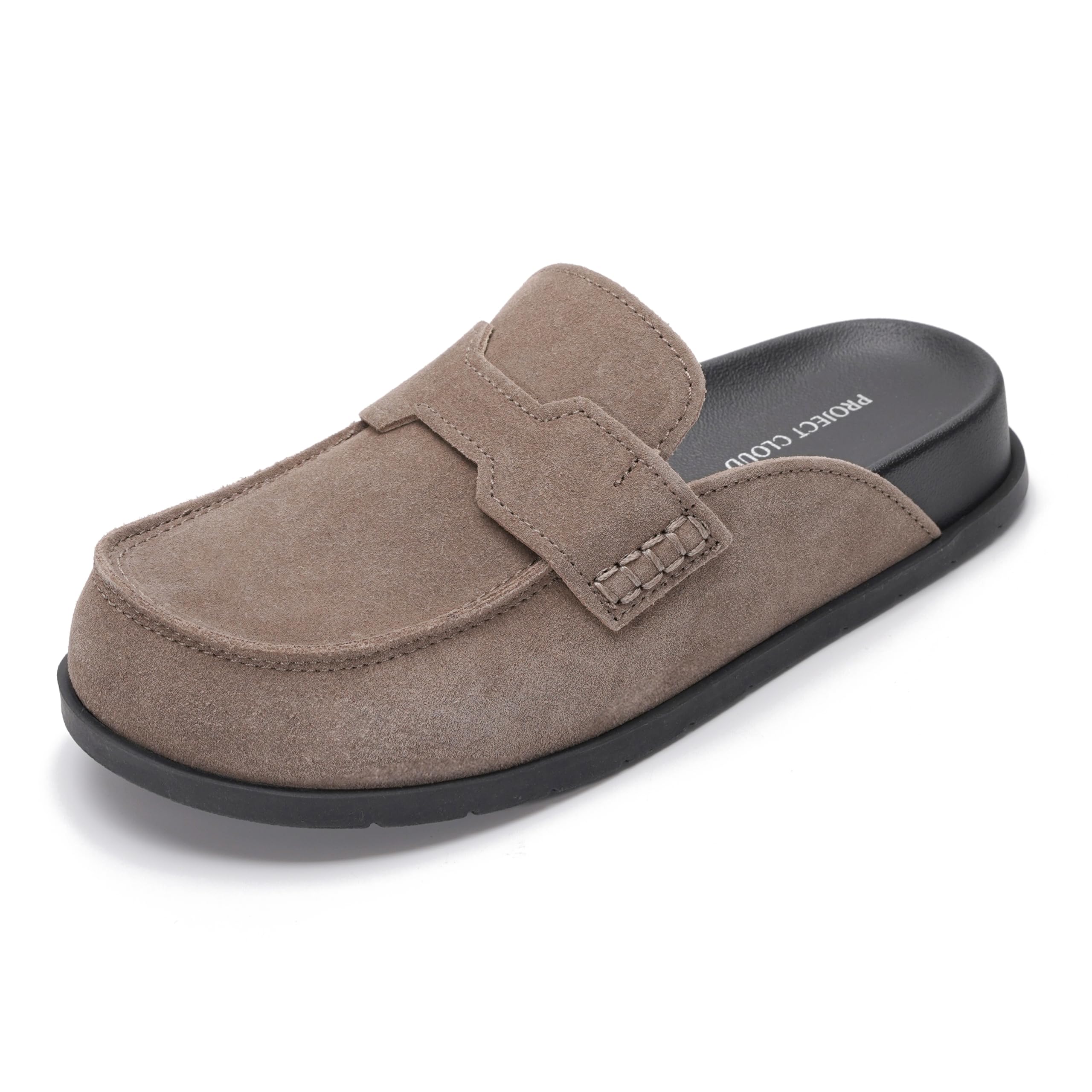 Project Cloud Women's | Genuine Suede Clogs | Plush and Soft Insole | Arch Support | Lightweight | Non-Slip - Foamy - Image 60