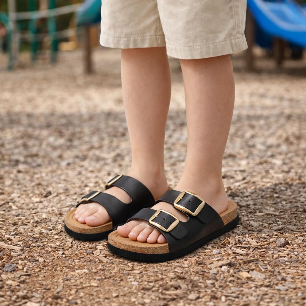 Project Cloud Kids Sandals with Adjustable Buckle | Memory Foam | Lightweight | Non-Slip - Little Santorini - Image 12