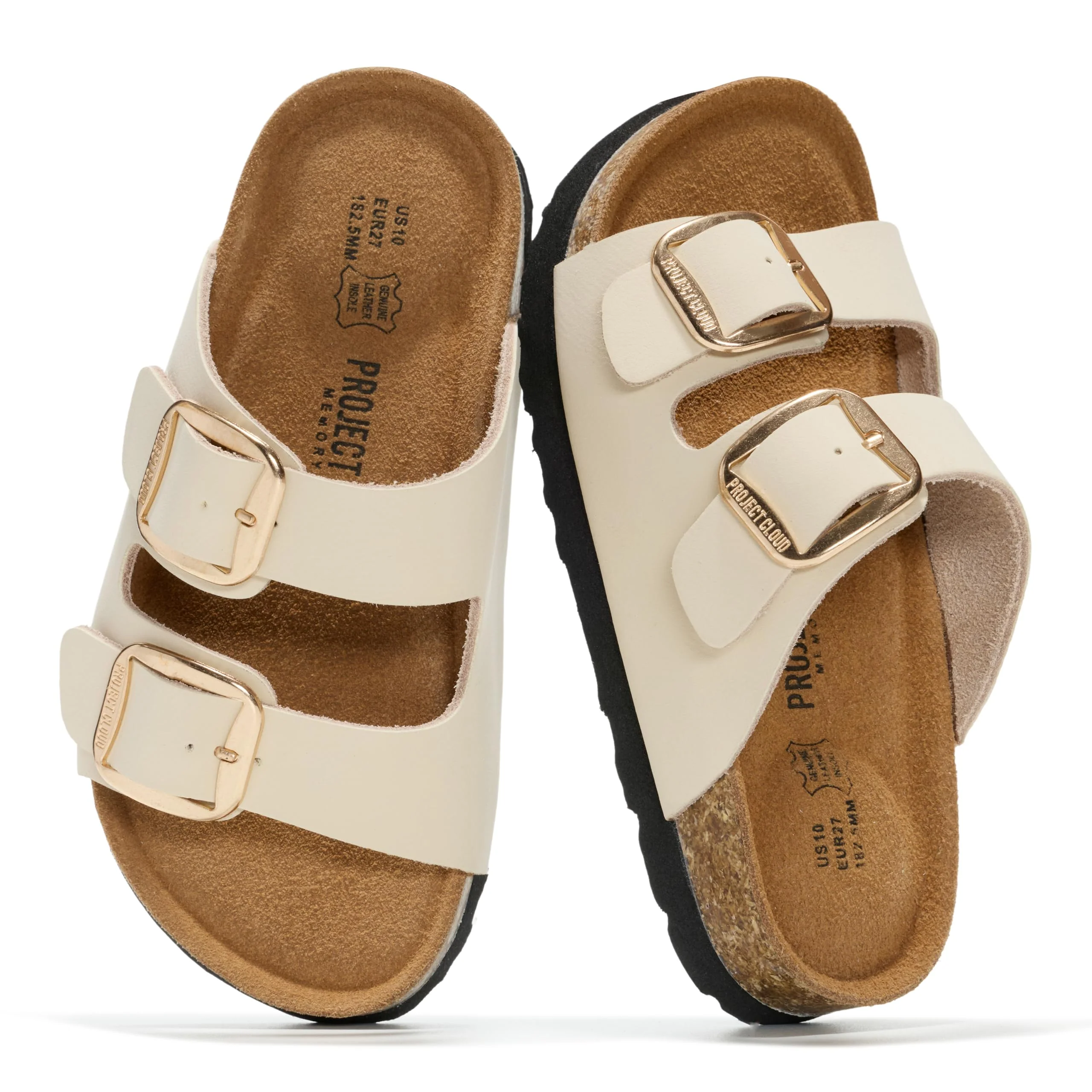 Project Cloud Kids Sandals with Adjustable Buckle | Memory Foam | Lightweight | Non-Slip - Little Santorini - Image 13
