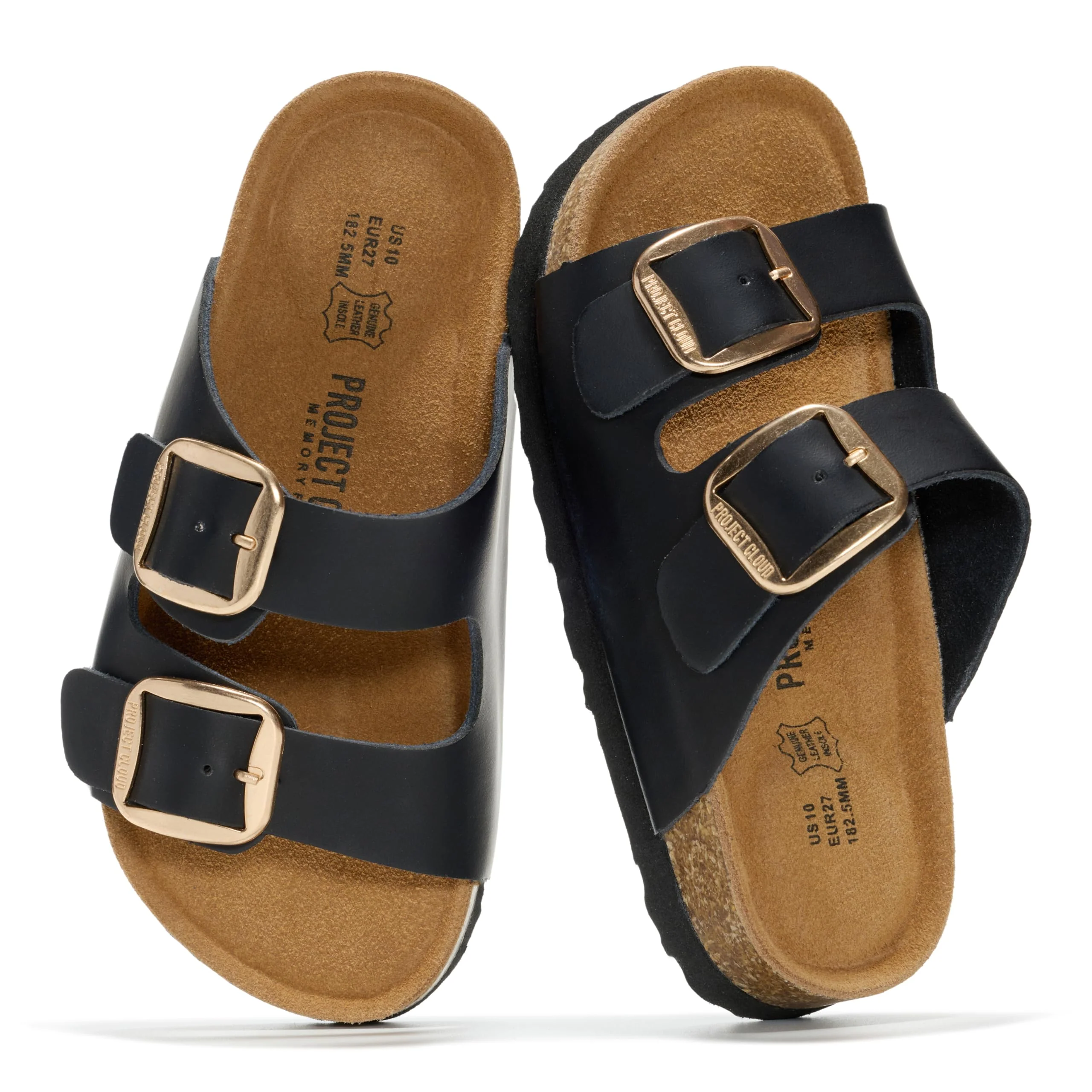 Project Cloud Kids Sandals with Adjustable Buckle | Memory Foam | Lightweight | Non-Slip - Little Santorini - Image 7