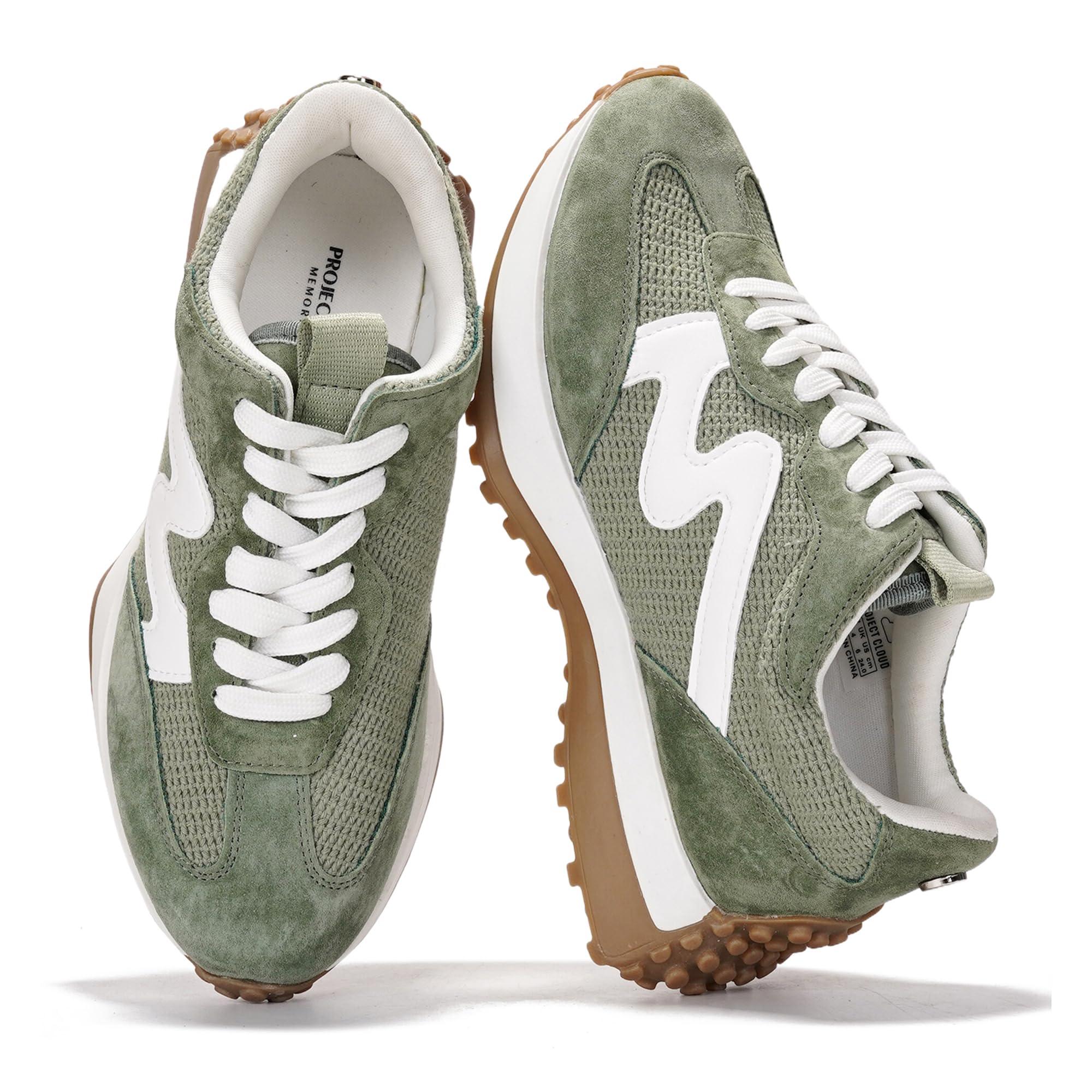Project Cloud Women's | Canvas Upper Sneakers for Women | Memory Foam | Lightweight | Non-Slip - Lecco - Image 18