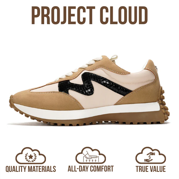Project Cloud Women's | Canvas Upper Sneakers for Women | Memory Foam | Lightweight | Non-Slip - Lecco - Image 27