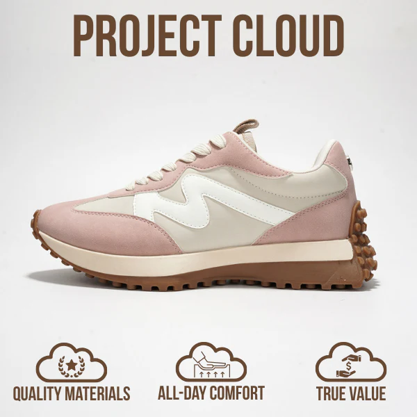 Project Cloud Women's | Canvas Upper Sneakers for Women | Memory Foam | Lightweight | Non-Slip - Lecco - Image 33