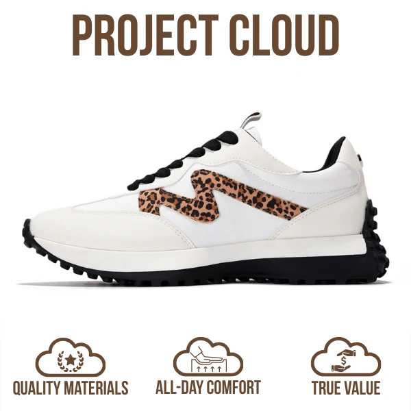 Project Cloud Women's | Canvas Upper Sneakers for Women | Memory Foam | Lightweight | Non-Slip - Lecco - Image 39