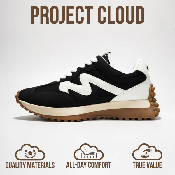 Project Cloud Women's | Canvas Upper Sneakers for Women | Memory Foam | Lightweight | Non-Slip - Lecco - Image 63
