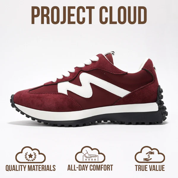 Project Cloud Women's | Canvas Upper Sneakers for Women | Memory Foam | Lightweight | Non-Slip - Lecco - Image 81