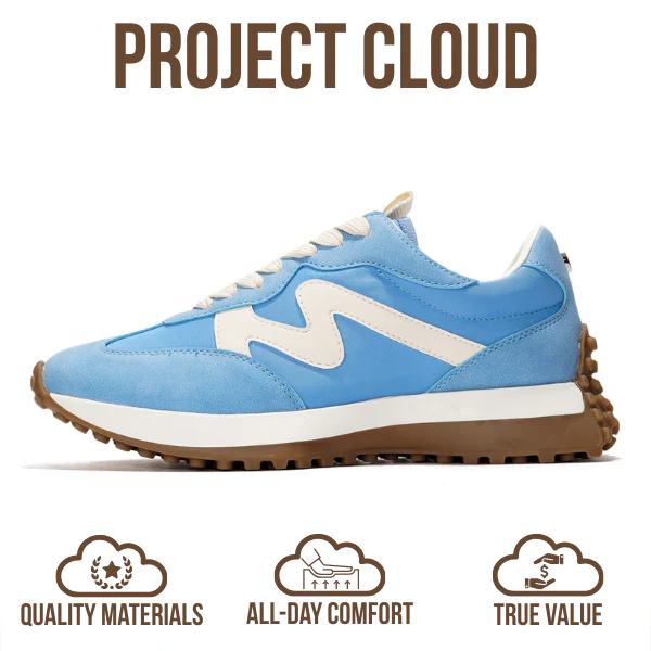 Project Cloud Women's | Canvas Upper Sneakers for Women | Memory Foam | Lightweight | Non-Slip - Lecco - Image 9