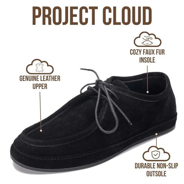 Project Cloud Men's | 100% Genuine Leathers Loafers | Memory Foam Insole | Lightweight | Non-Slip - Denver - Image 14