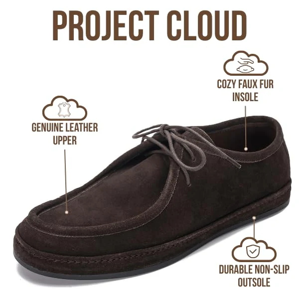 Project Cloud Men's | 100% Genuine Leathers Loafers | Memory Foam Insole | Lightweight | Non-Slip - Denver - Image 19