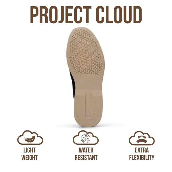 Project Cloud Men's | 100% Genuine Leather - Venetian Loafers | Memory Foam | Lightweight | Non-Slip - Mark - Image 16