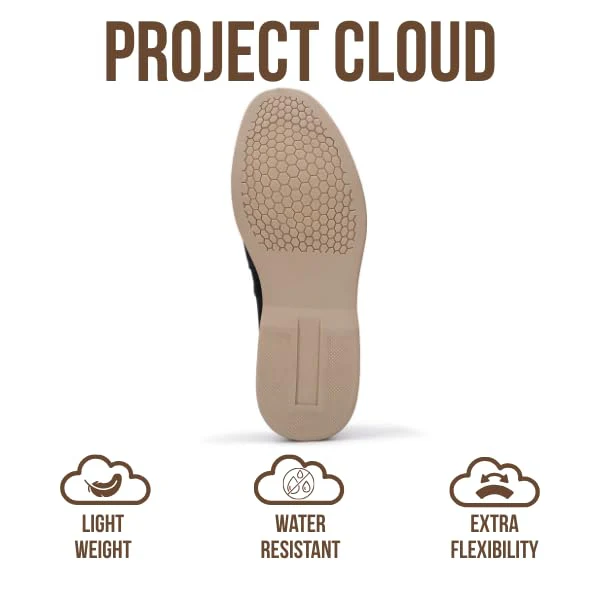 Project Cloud Men's | 100% Genuine Leather - Venetian Loafers | Memory Foam | Lightweight | Non-Slip - Mark - Image 27