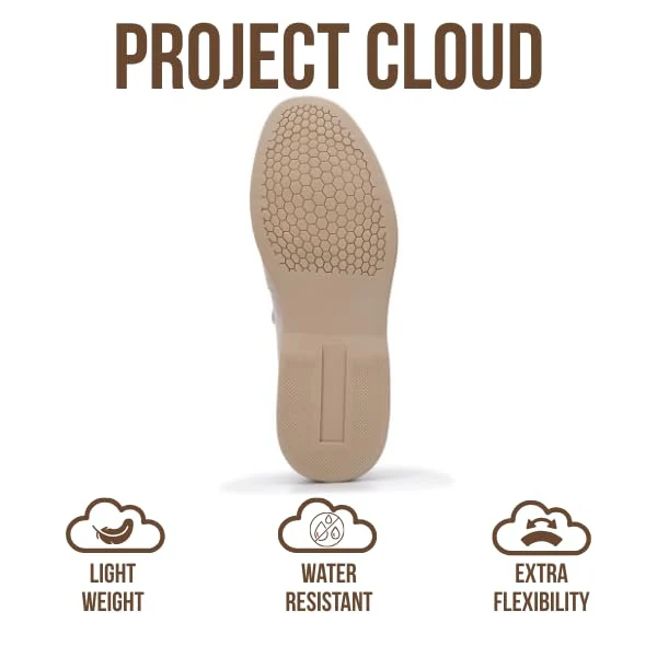 Project Cloud Men's | 100% Genuine Leather - Venetian Loafers | Memory Foam | Lightweight | Non-Slip - Mark - Image 5