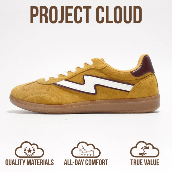 Project Cloud Women's | Lace-up Sneakers for Women | Memory Foam Insole | Lightweight | Non-Slip - Irita - Image 10