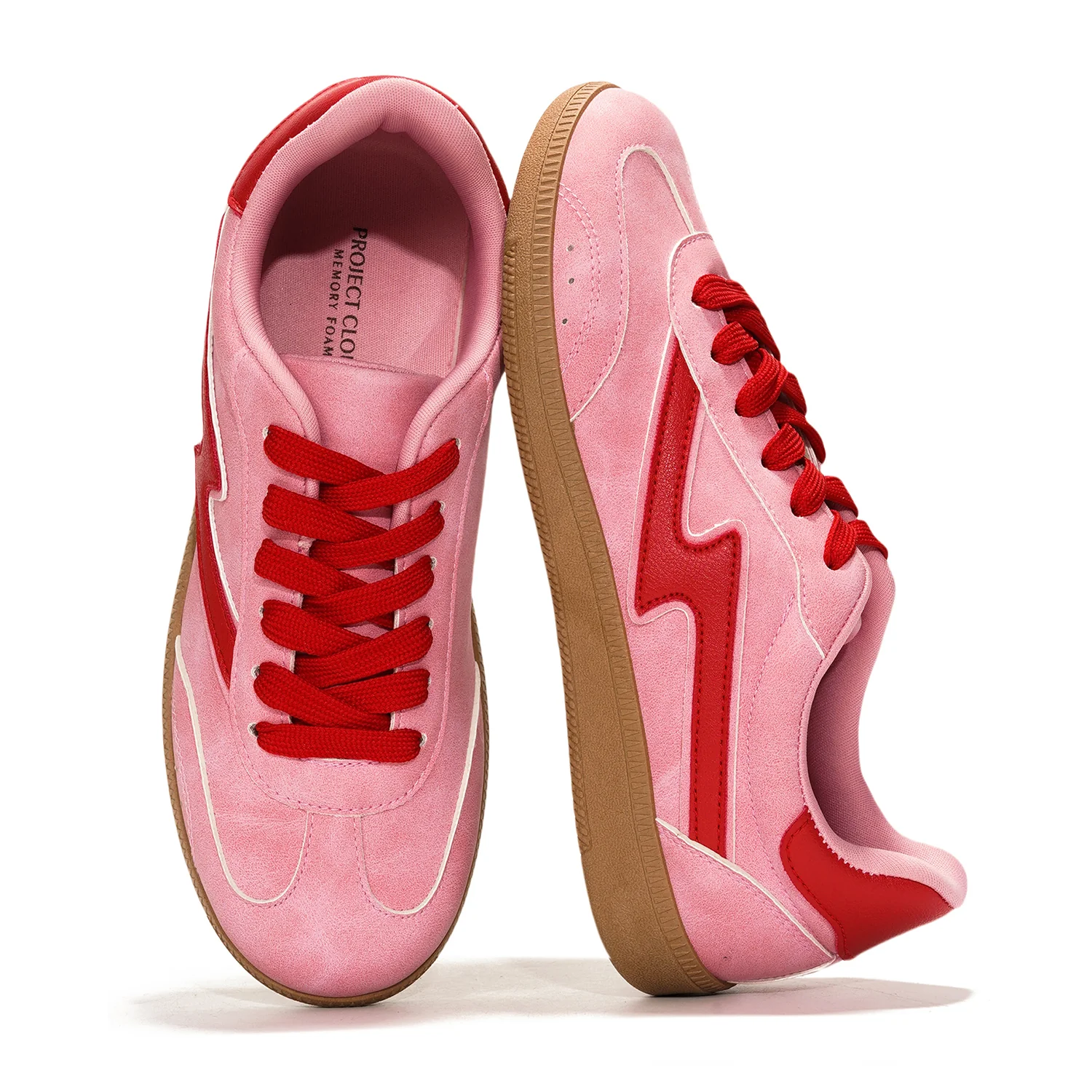 Project Cloud Women's | Lace-up Sneakers for Women | Memory Foam Insole | Lightweight | Non-Slip - Irita - Image 109