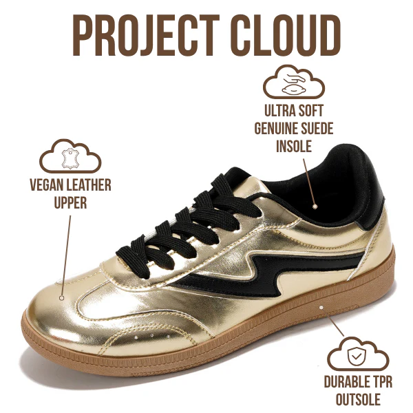 Project Cloud Women's | Lace-up Sneakers for Women | Memory Foam Insole | Lightweight | Non-Slip - Irita - Image 117