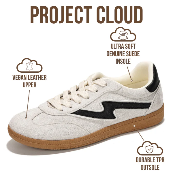 Project Cloud Women's | Lace-up Sneakers for Women | Memory Foam Insole | Lightweight | Non-Slip - Irita - Image 123