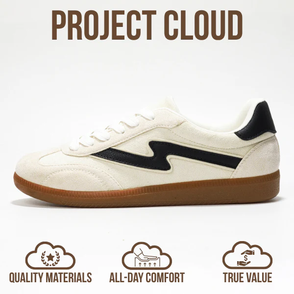 Project Cloud Women's | Lace-up Sneakers for Women | Memory Foam Insole | Lightweight | Non-Slip - Irita - Image 34