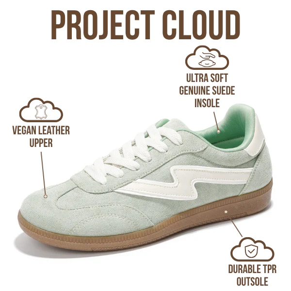 Project Cloud Women's | Lace-up Sneakers for Women | Memory Foam Insole | Lightweight | Non-Slip - Irita - Image 39