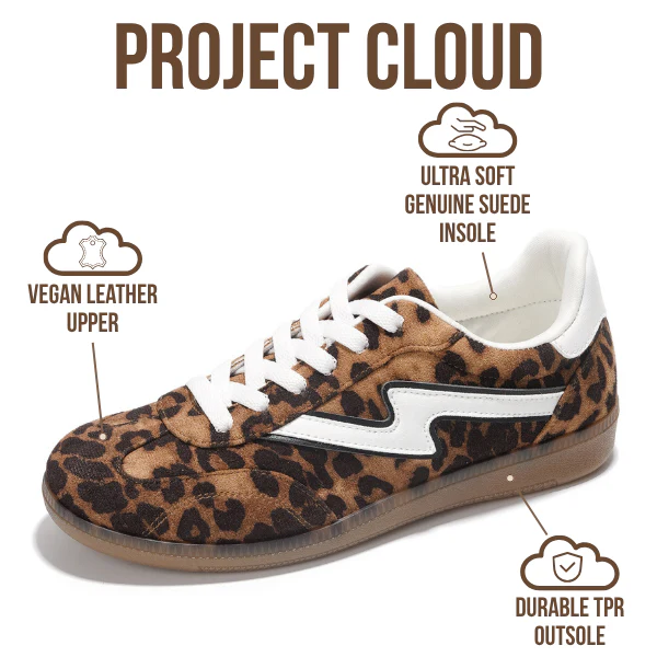 Project Cloud Women's | Lace-up Sneakers for Women | Memory Foam Insole | Lightweight | Non-Slip - Irita - Image 45