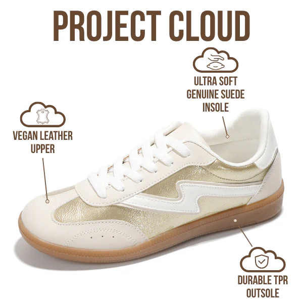 Project Cloud Women's | Lace-up Sneakers for Women | Memory Foam Insole | Lightweight | Non-Slip - Irita - Image 51