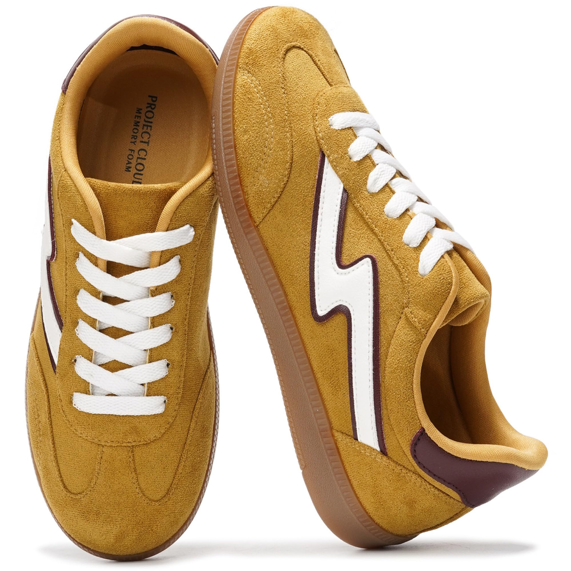 Project Cloud Women's | Lace-up Sneakers for Women | Memory Foam Insole | Lightweight | Non-Slip - Irita - Image 7