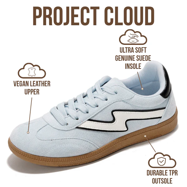 Project Cloud Women's | Lace-up Sneakers for Women | Memory Foam Insole | Lightweight | Non-Slip - Irita - Image 75