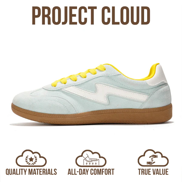 Project Cloud Women's | Lace-up Sneakers for Women | Memory Foam Insole | Lightweight | Non-Slip - Irita - Image 88