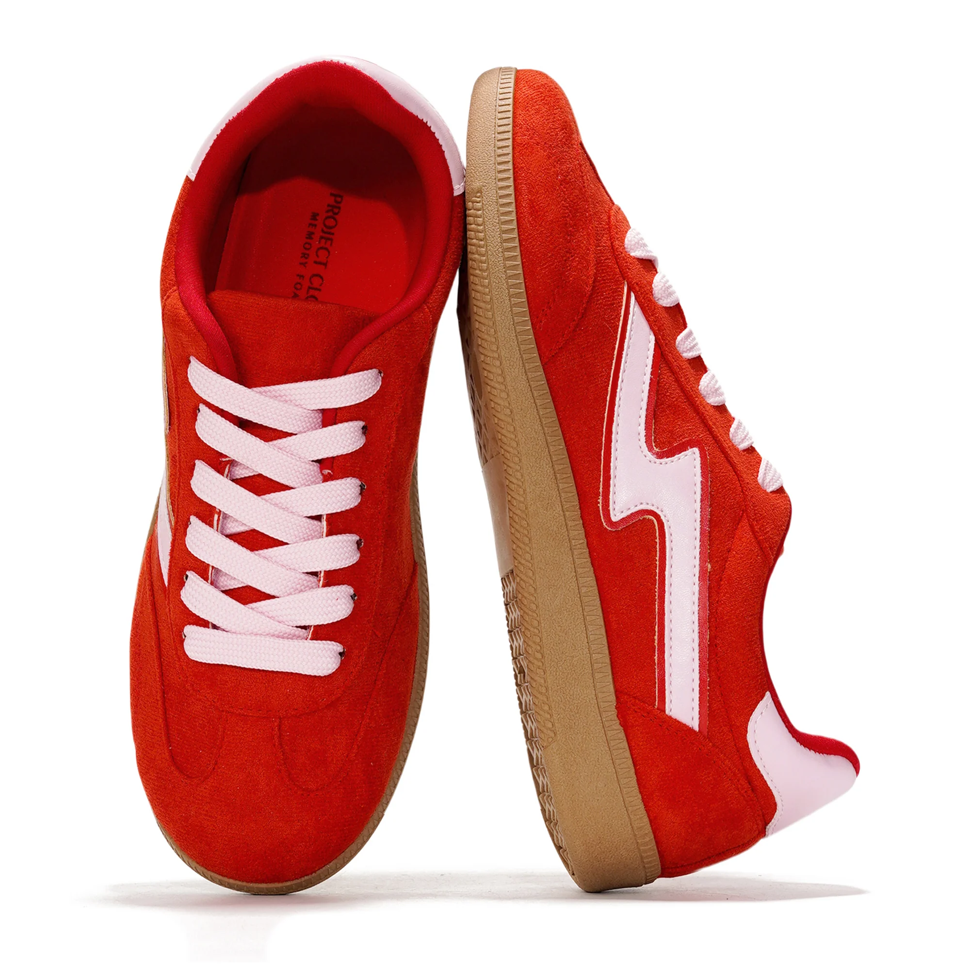 Project Cloud Women's | Lace-up Sneakers for Women | Memory Foam Insole | Lightweight | Non-Slip - Irita - Image 91