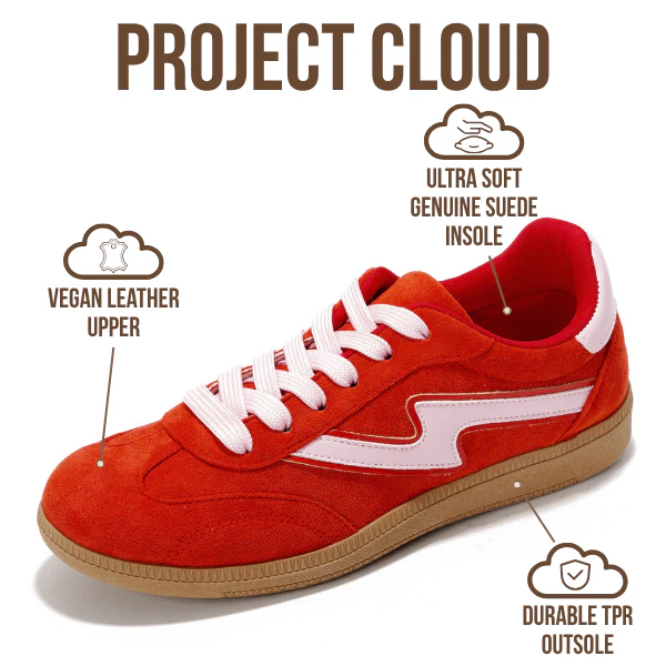 Project Cloud Women's | Lace-up Sneakers for Women | Memory Foam Insole | Lightweight | Non-Slip - Irita - Image 93