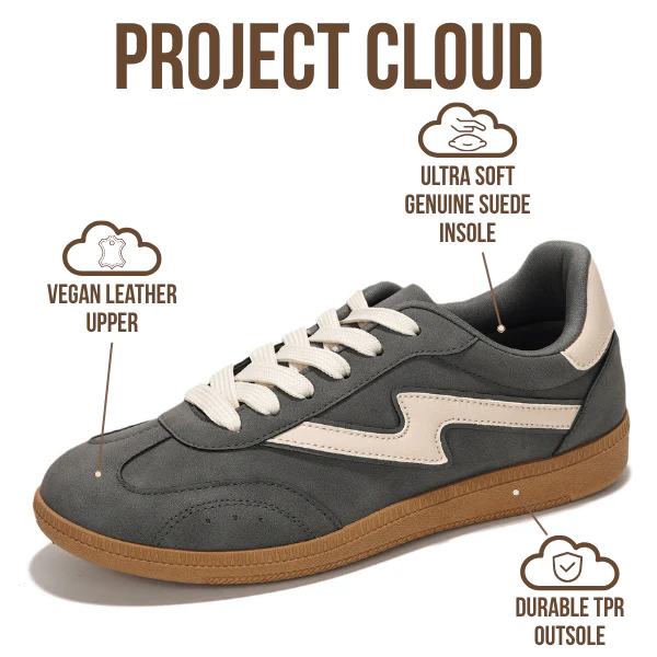 Project Cloud Women's | Lace-up Sneakers for Women | Memory Foam Insole | Lightweight | Non-Slip - Irita - Image 99