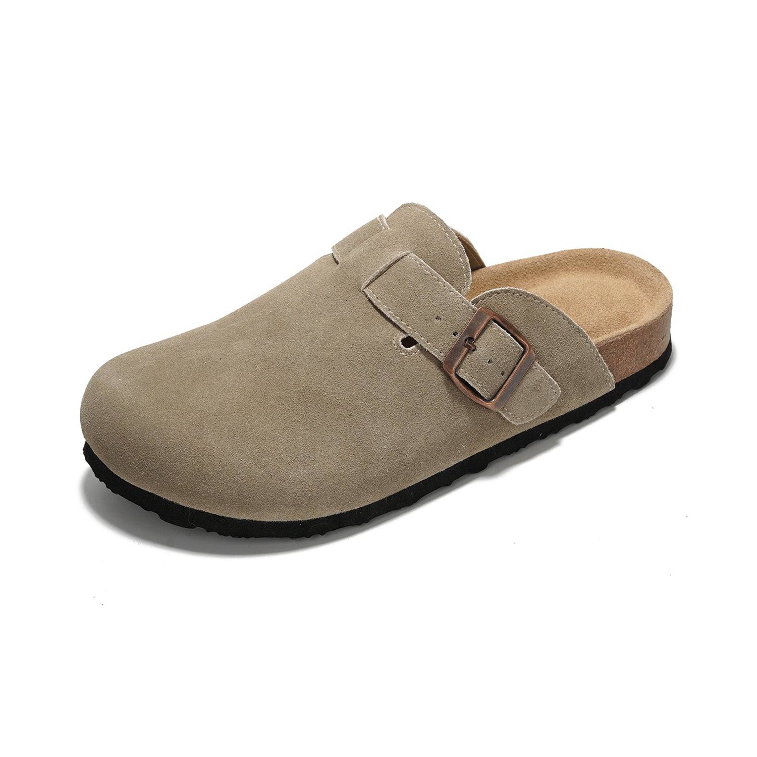 Project Cloud Women's | Genuine Suede Footbed Clogs | ProjectPlush | Lightweight | Non-Slip - Benton - Image 37