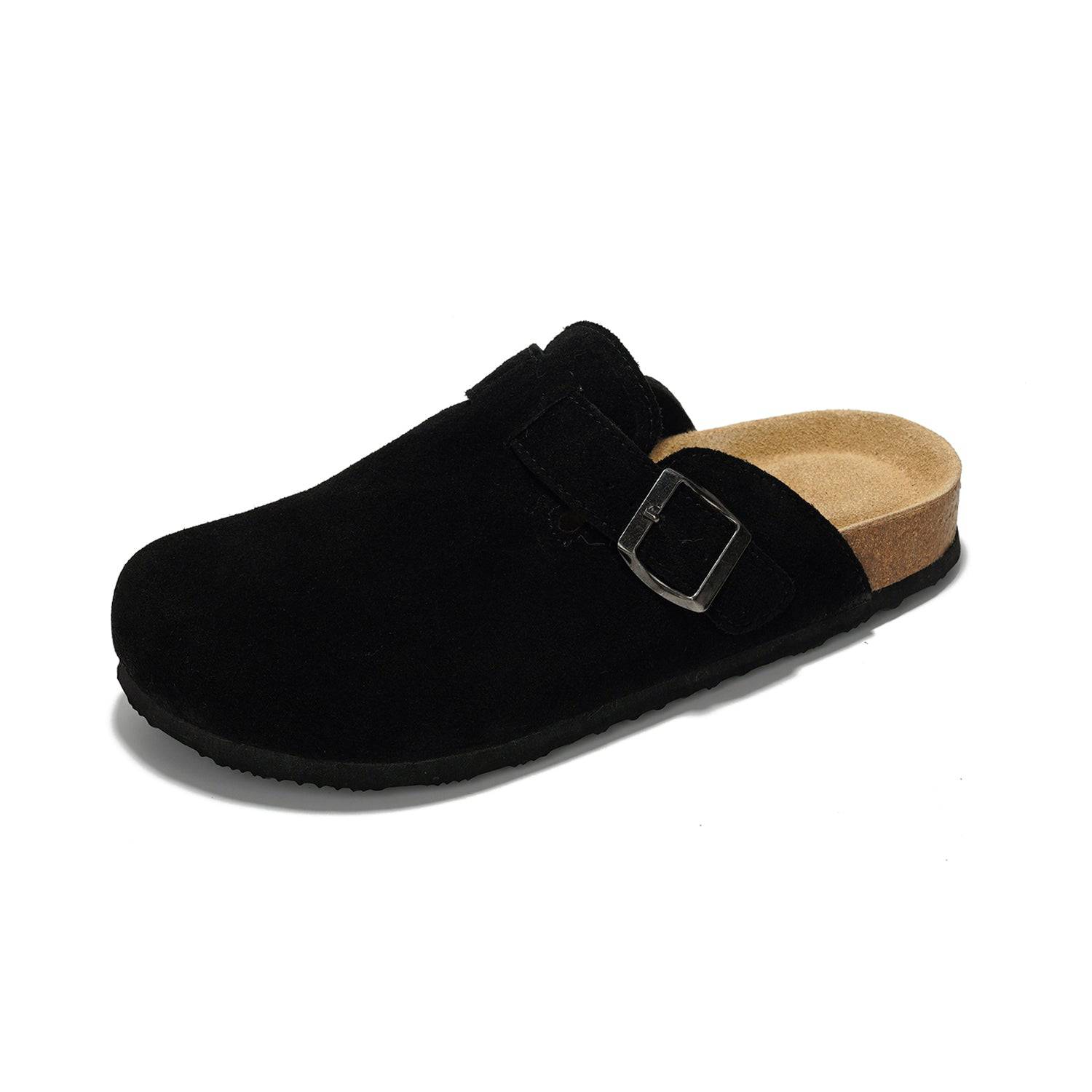 Project Cloud Women's | Genuine Suede Footbed Clogs | ProjectPlush | Lightweight | Non-Slip - Benton - Image 43