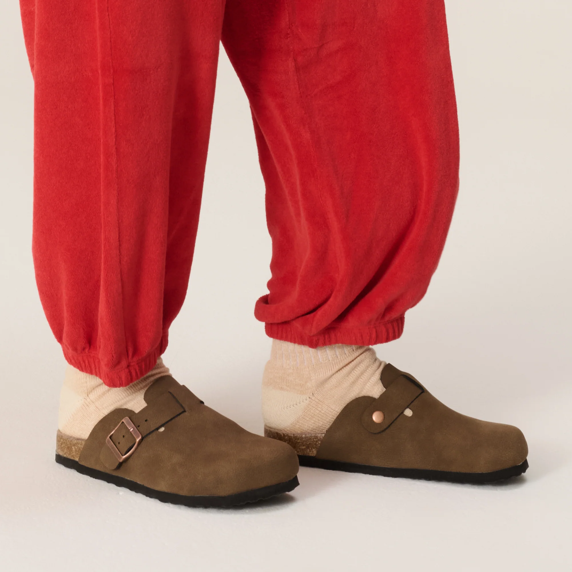 Project Cloud Women's | Genuine Suede Footbed Clogs | ProjectPlush | Lightweight | Non-Slip - Benton - Image 6