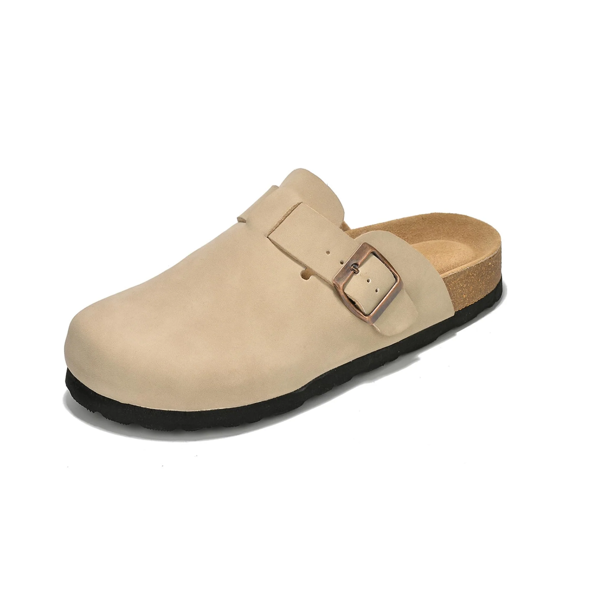 Project Cloud Women's | Genuine Suede Footbed Clogs | ProjectPlush | Lightweight | Non-Slip - Benton - Image 67