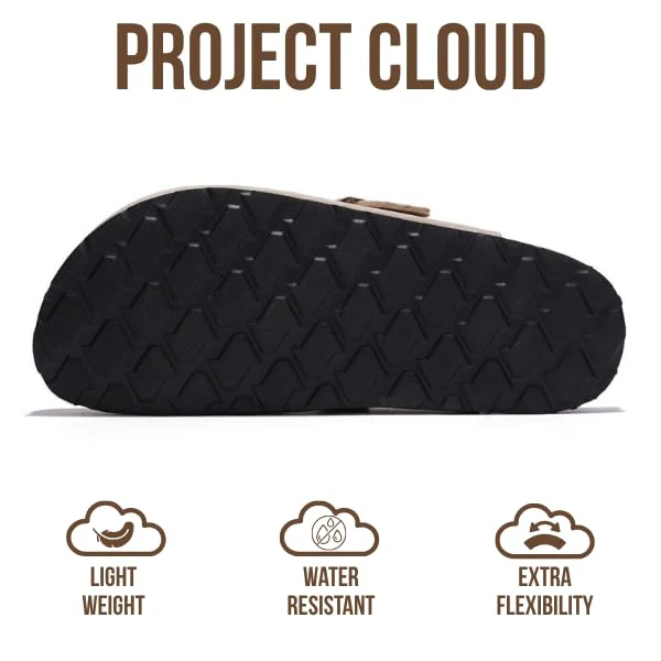 Project Cloud Women's | Genuine Suede Footbed Clogs | ProjectPlush | Lightweight | Non-Slip - Benton - Image 70