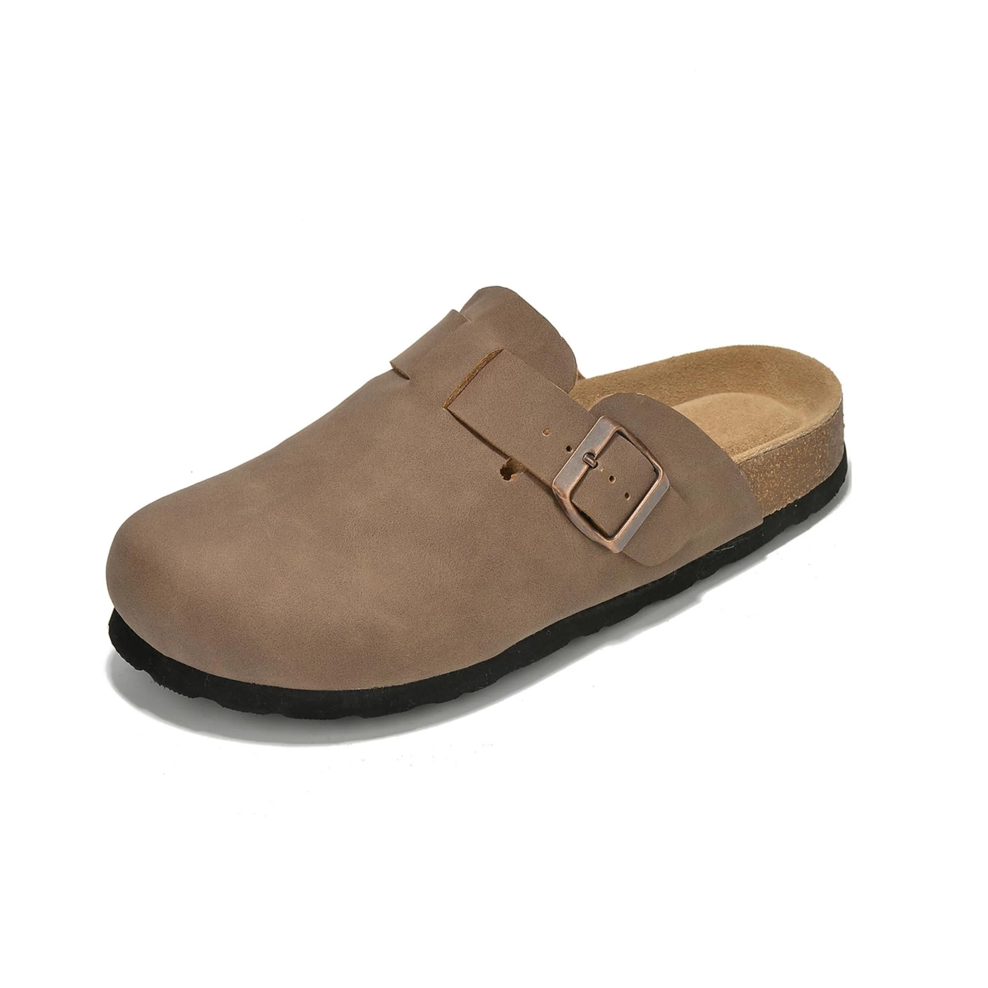Project Cloud Women's | Genuine Suede Footbed Clogs | ProjectPlush | Lightweight | Non-Slip - Benton - Image 72