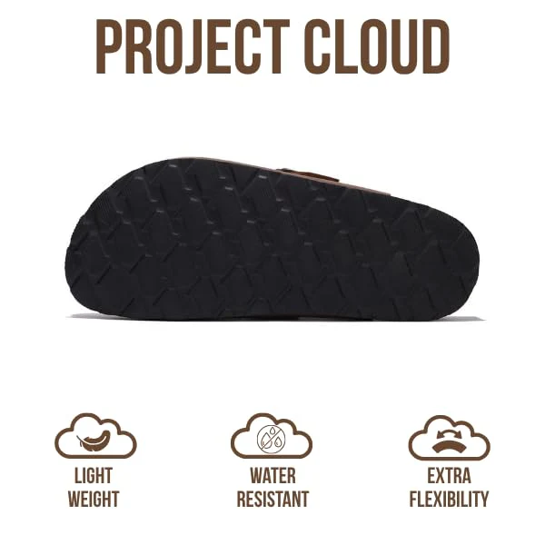Project Cloud Women's | Genuine Suede Footbed Clogs | ProjectPlush | Lightweight | Non-Slip - Benton - Image 75