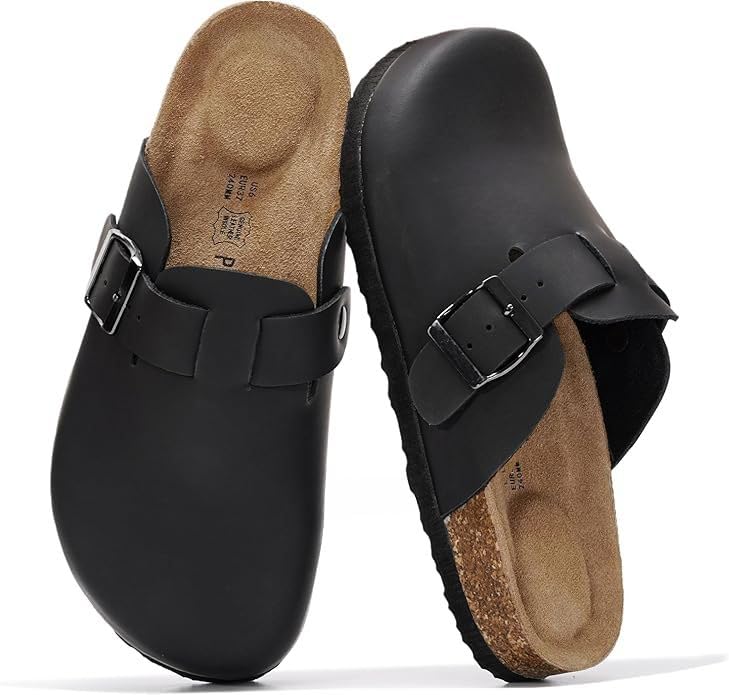 Project Cloud Women's | Genuine Suede Footbed Clogs | ProjectPlush | Lightweight | Non-Slip - Benton - Image 98