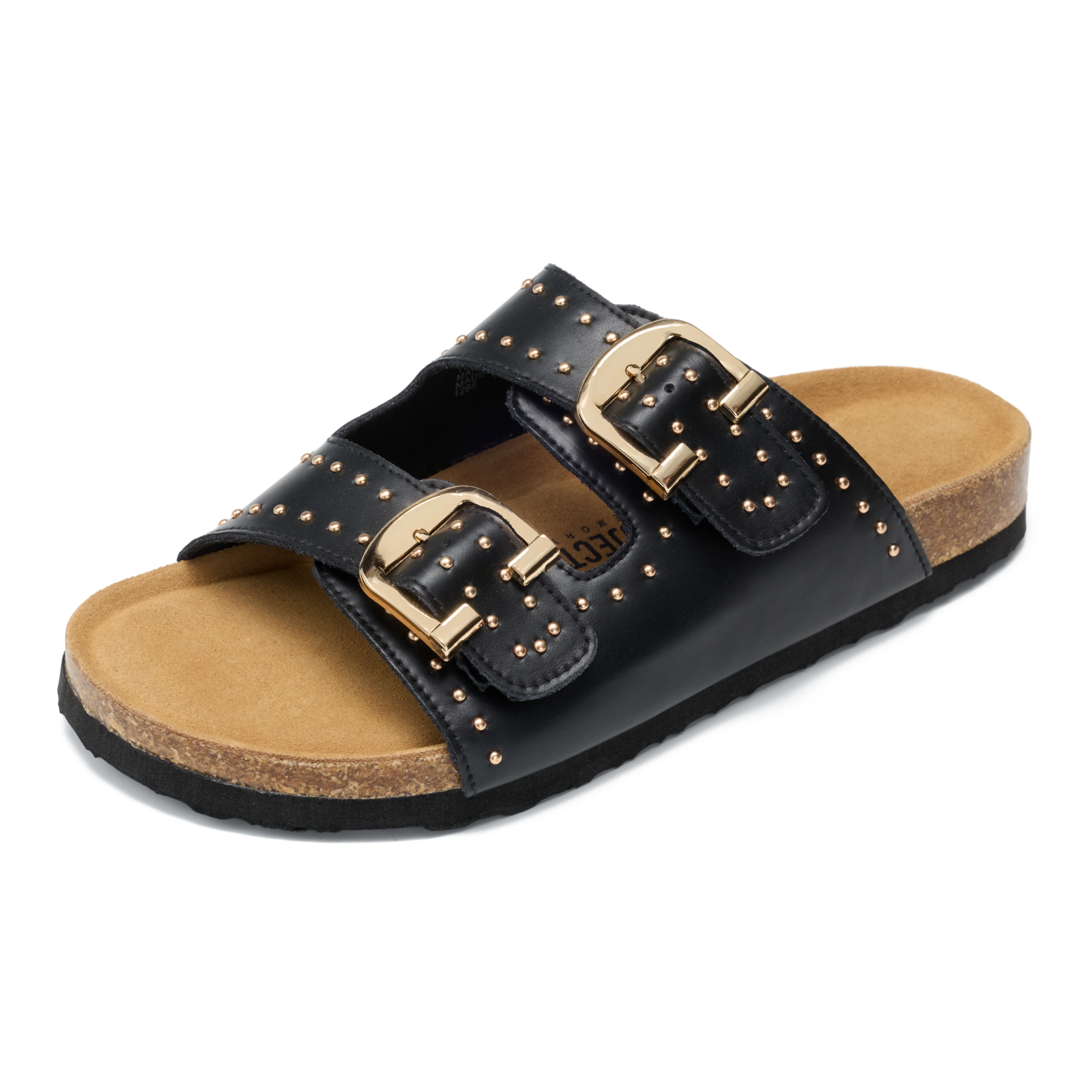 Project Cloud Women's | 100% Genuine Leather Womens Sandals | Memory Foam | Lightweight | Non-Slip - Venita Stud - Image 7