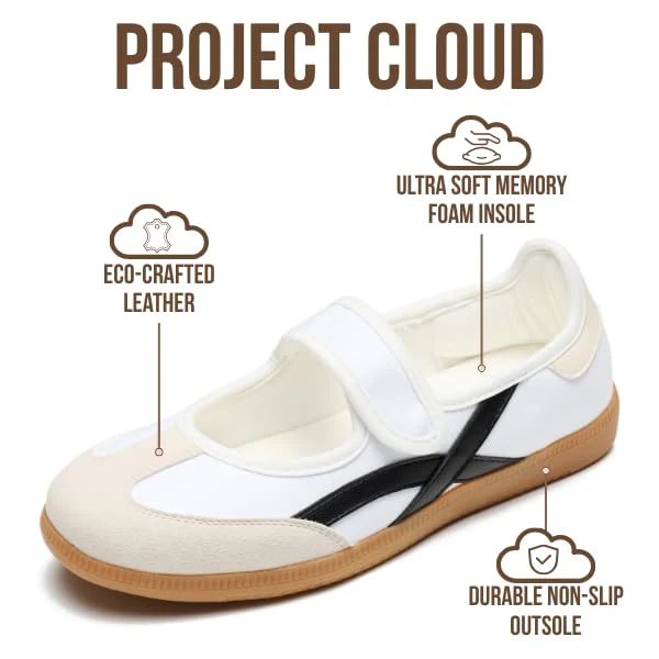 Project Cloud Women's | Fashionable Shoes for Women | Memory Foam | Lightweight | Non-Slip - Spring - Image 13