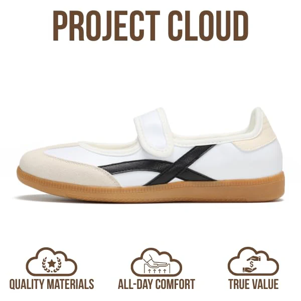 Project Cloud Women's | Fashionable Shoes for Women | Memory Foam | Lightweight | Non-Slip - Spring - Image 14