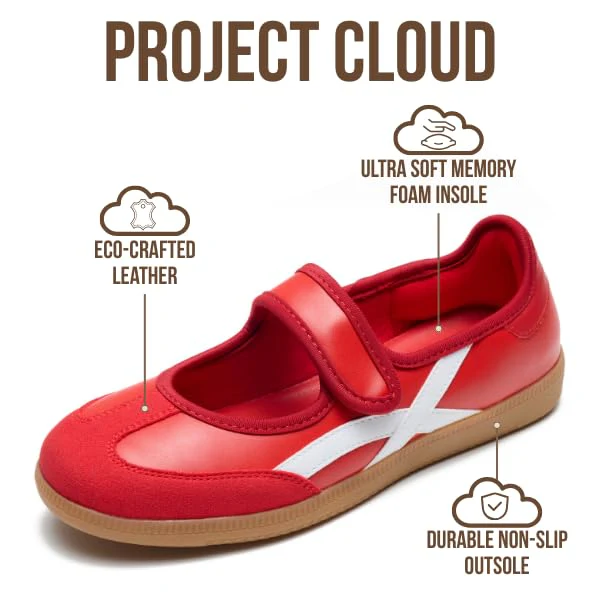 Project Cloud Women's | Fashionable Shoes for Women | Memory Foam | Lightweight | Non-Slip - Spring - Image 18