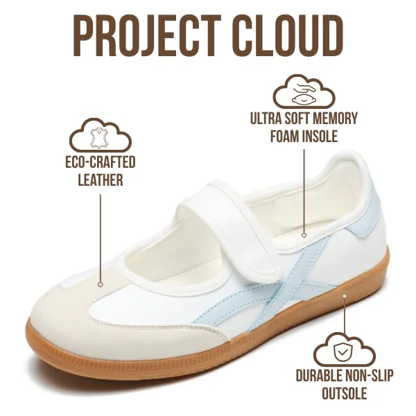 Project Cloud Women's | Fashionable Shoes for Women | Memory Foam | Lightweight | Non-Slip - Spring - Image 28