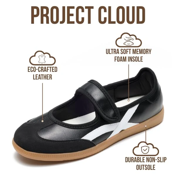 Project Cloud Women's | Fashionable Shoes for Women | Memory Foam | Lightweight | Non-Slip - Spring - Image 3