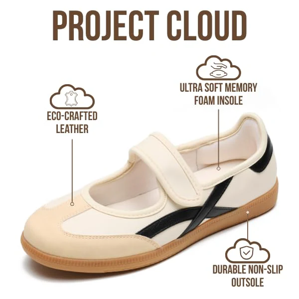 Project Cloud Women's | Fashionable Shoes for Women | Memory Foam | Lightweight | Non-Slip - Spring - Image 8