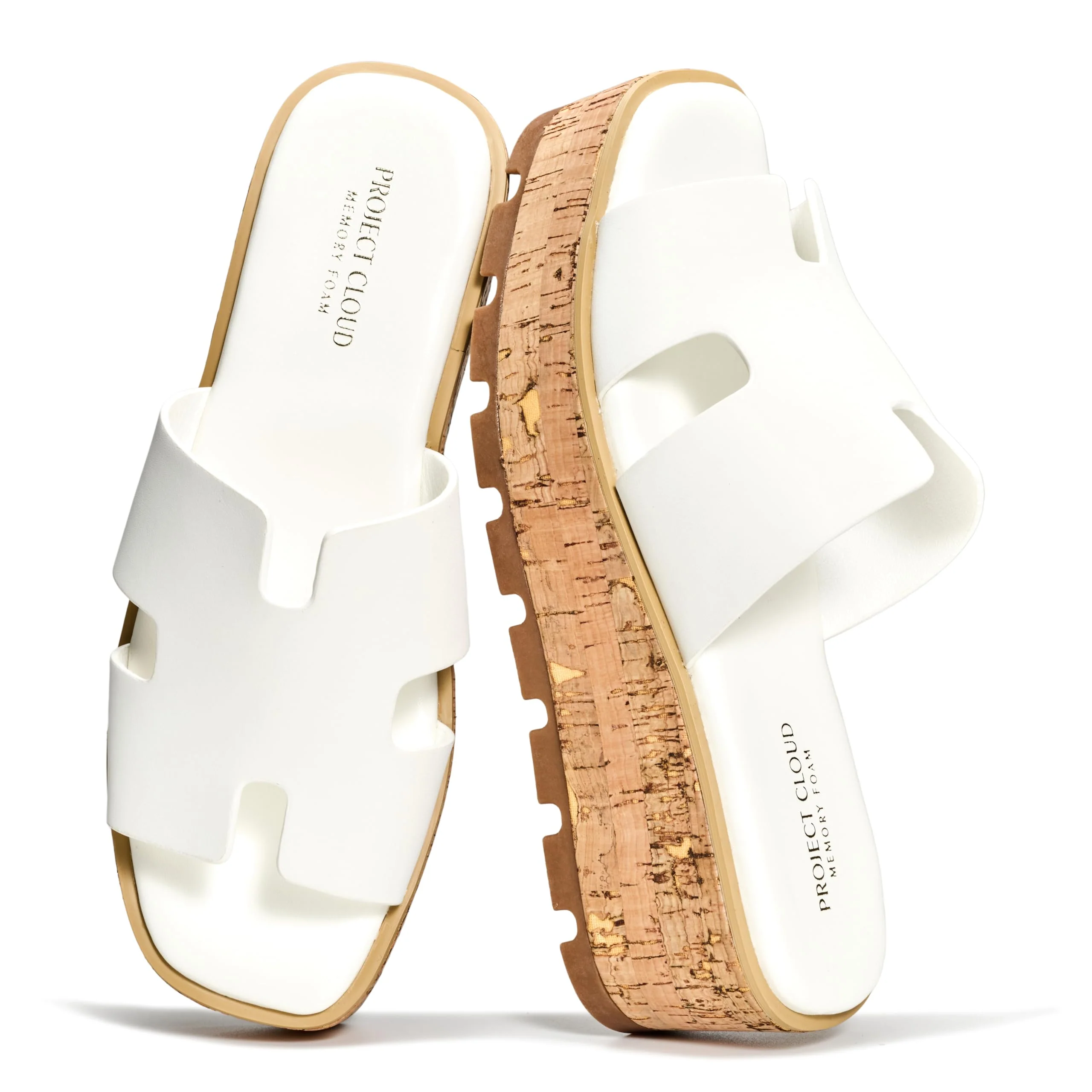 Project Cloud Women's | Genuine Leather Wedge Sandals | Memory Foam | Lightweight | Non-Slip - Mila - Image 12