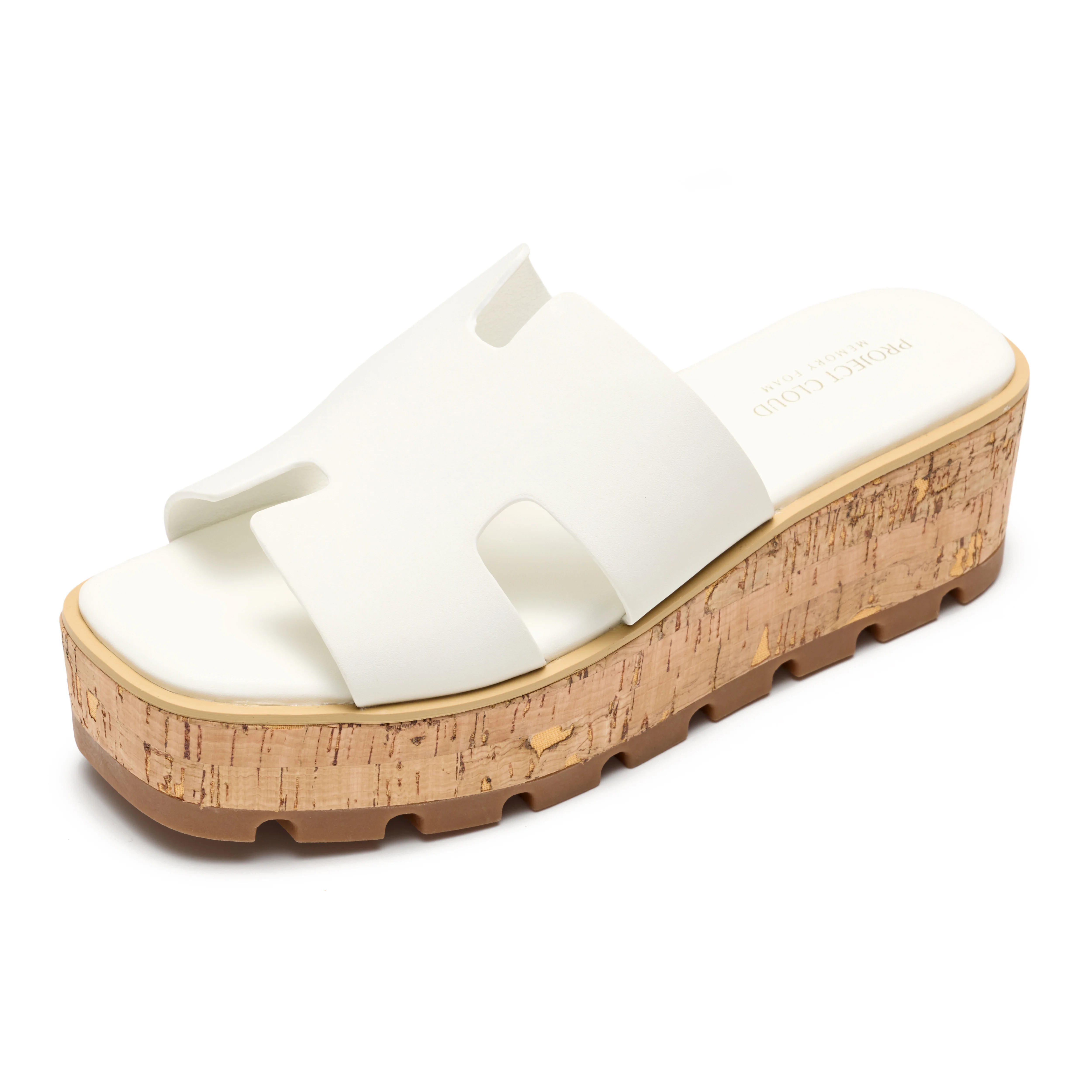 Project Cloud Women's | Genuine Leather Wedge Sandals | Memory Foam | Lightweight | Non-Slip - Mila - Image 13